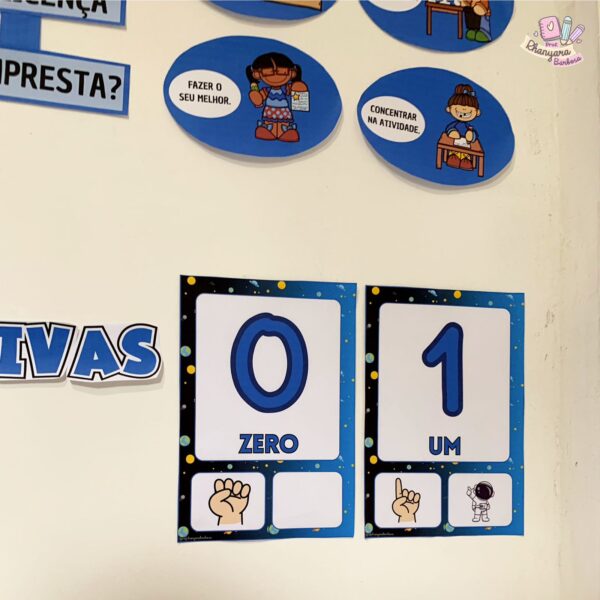 KIT DECORAÇÃO SALA DE AULA TEMA ASTRONAUTA - Image 8