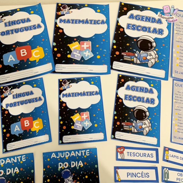 KIT DECORAÇÃO SALA DE AULA TEMA ASTRONAUTA - Image 15