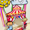 MOLDURA GIGANTE PARA FOTO DIA DO CIRCO - Imagem 6