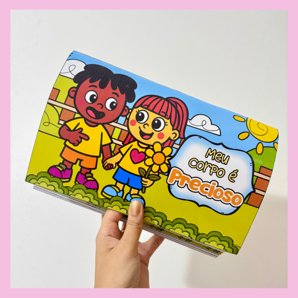 LIVRO 3D "MEU CORPO É PRECIOSO"
