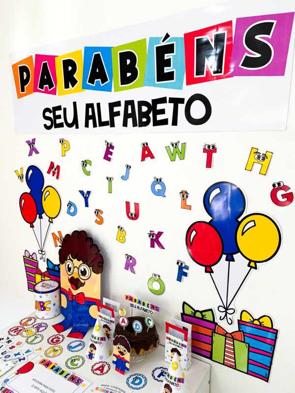 KIT PARABÉNS SEU ALFABETO - Image 2