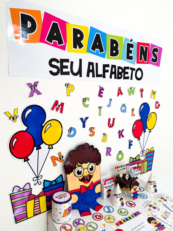 KIT PARABÉNS SEU ALFABETO - Image 3