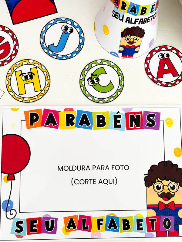KIT PARABÉNS SEU ALFABETO - Image 6