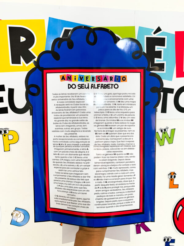 KIT PARABÉNS SEU ALFABETO - Image 13