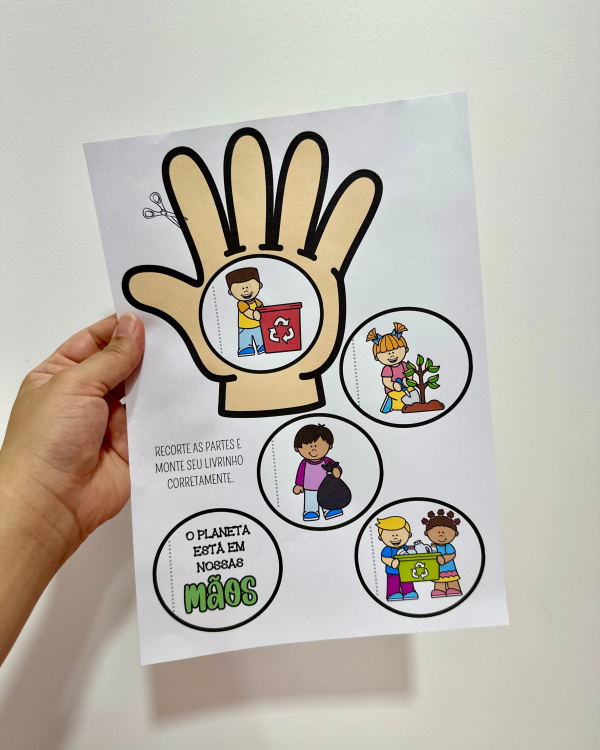 LIVRINHO "O PLANETA ESTÁ EM NOSSAS MÃOS" - Image 9
