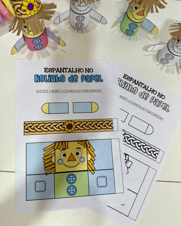 ESPANTALHO NO ROLINHO DE PAPEL HIGIÊNICO - Image 4