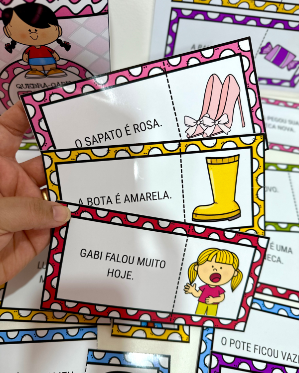 QUEBRA-CABEÇA FRASES SÍLABAS SIMPLES - Image 7