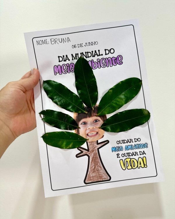 ATIVIDADE FOLHAS DIA DO MEIO AMBIENTE - Image 3