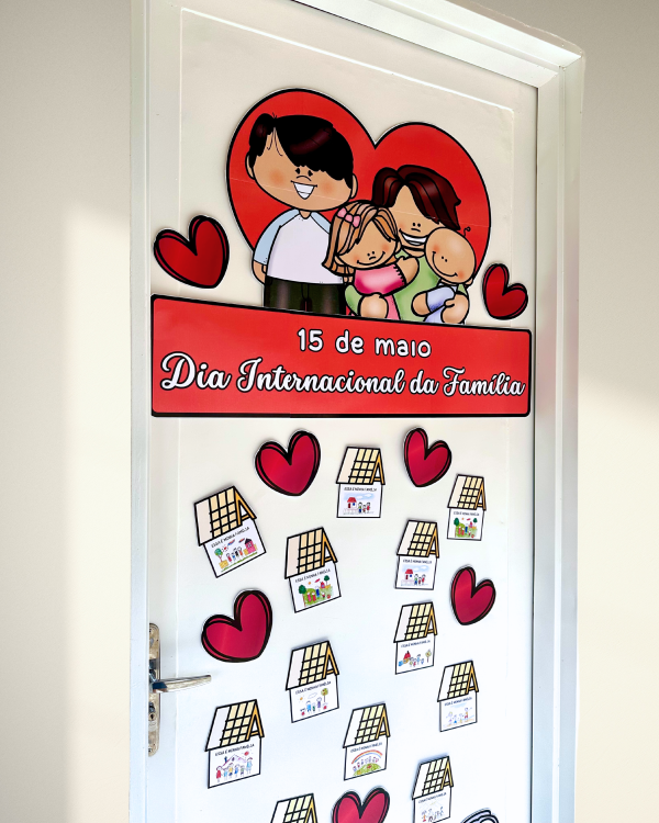 DECORAÇÃO DE PORTA DIA DA FAMÍLIA - Image 3