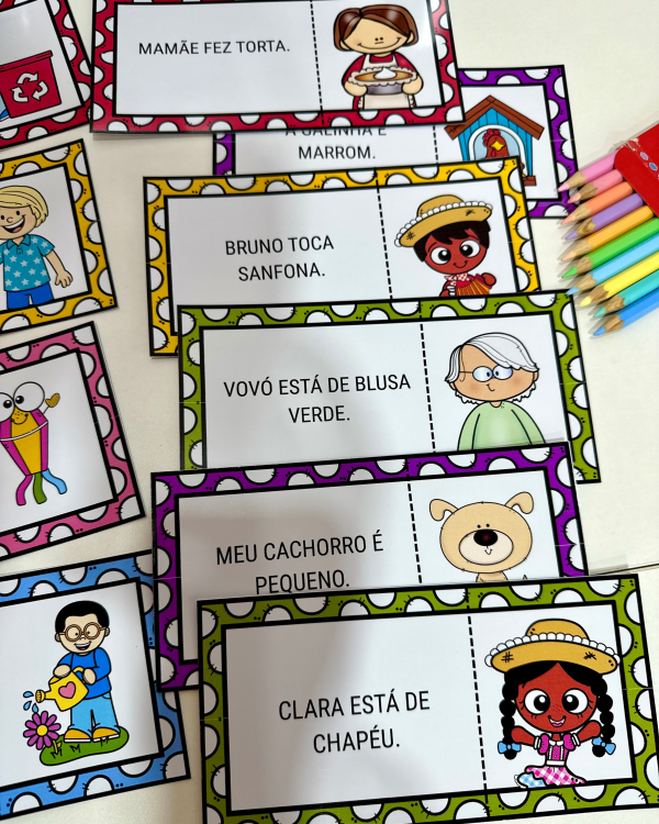 QUEBRA-CABEÇA FRASES SÍLABAS COMPLEXAS - Image 7