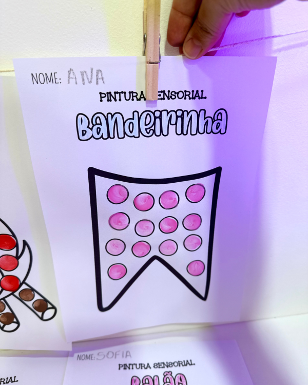PINTURA SENSORIAL FESTA JUNINA - Image 5