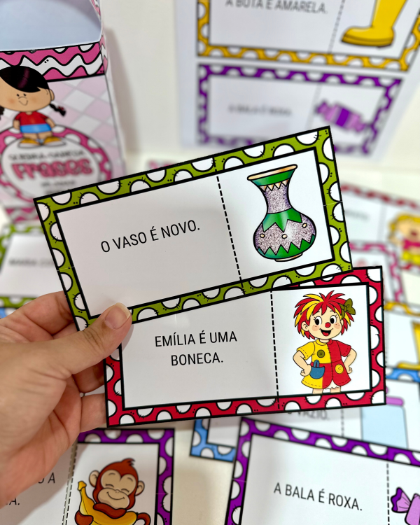 QUEBRA-CABEÇA FRASES SÍLABAS SIMPLES - Image 5