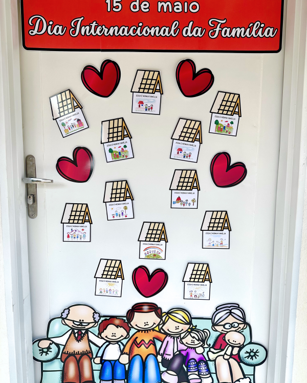 DECORAÇÃO DE PORTA DIA DA FAMÍLIA - Image 4