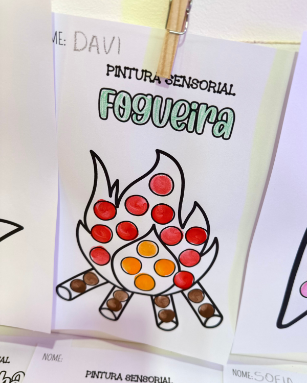 PINTURA SENSORIAL FESTA JUNINA - Image 6