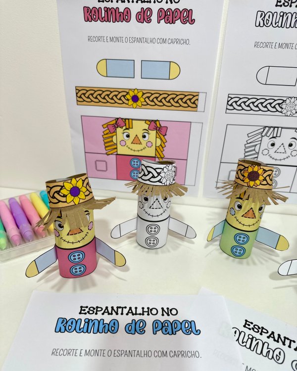 ESPANTALHO NO ROLINHO DE PAPEL HIGIÊNICO - Image 6