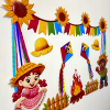 PAINEL FESTA JUNINA - Imagem 2