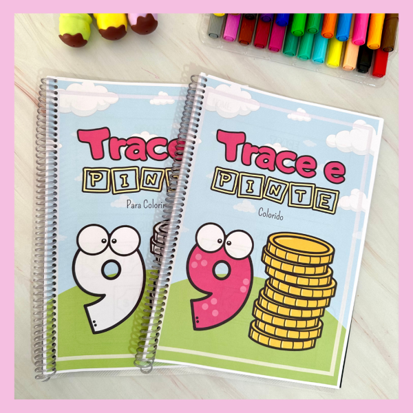 APOSTILA TRACE E PINTE NUMERAIS