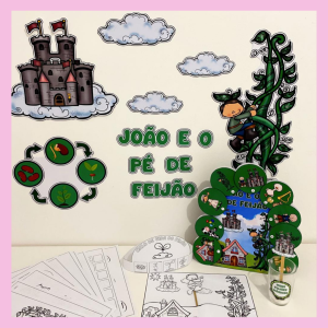 KIT JOÃO E O PÉ DE FEIJÃO