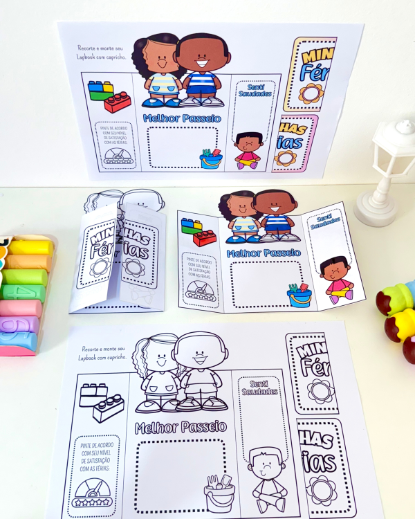 LAPBOOK MINHAS FÉRIAS - Image 6
