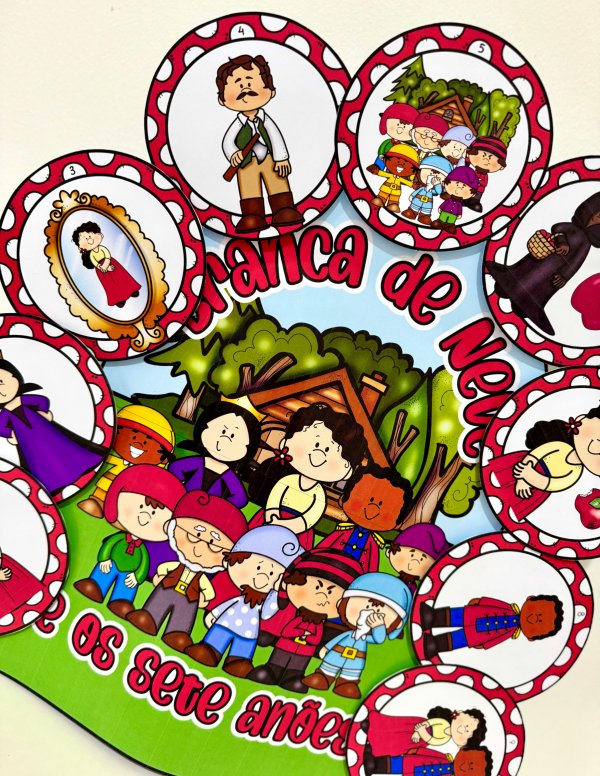 LUVA BRANCA DE NEVE E OS SETES ANÕES - Image 8