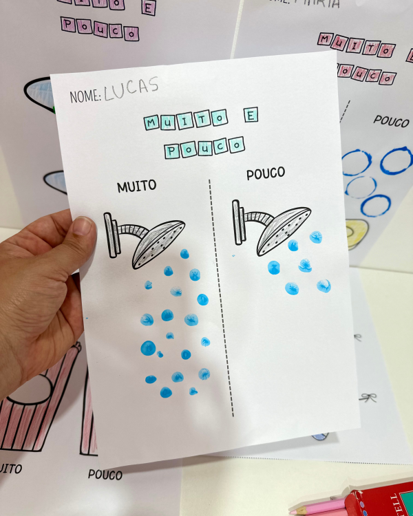 ATIVIDADES CONCEITO MUITO E POUCO - Image 10