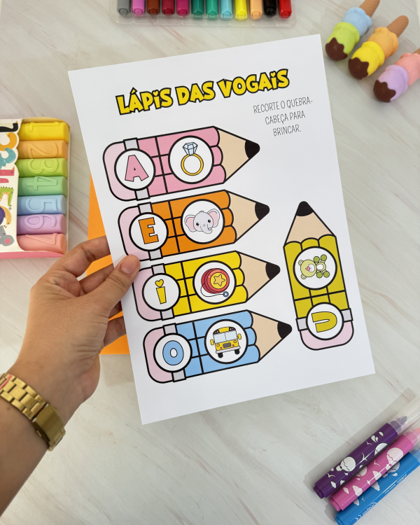 LÁPIS DAS VOGAIS - Image 2