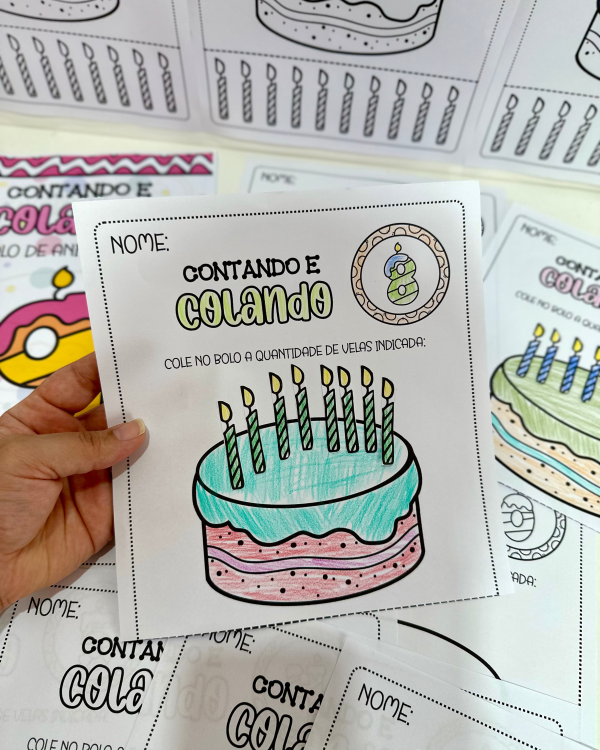 CONTANDO E COLANDO - BOLO DE ANIVERSÁRIO - Image 7
