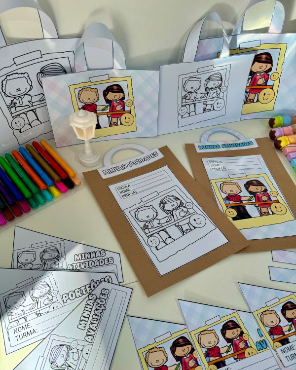 KIT CAPAS TEMA ESCOLA - Image 3