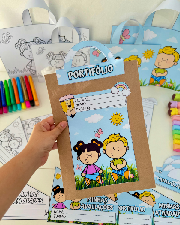 KIT CAPAS TEMA JARDIM - Imagem 4