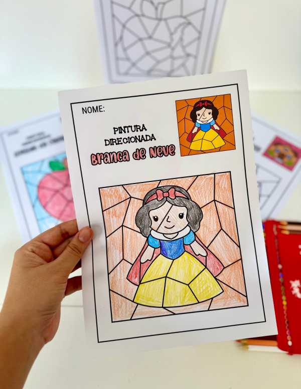 PINTURA DIRECIONADA BRANCA DE NEVE - Image 7