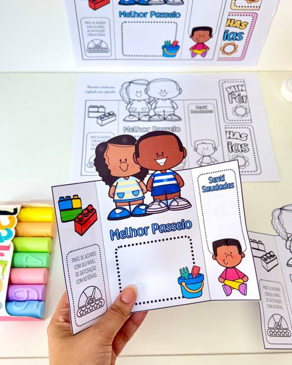LAPBOOK MINHAS FÉRIAS - Image 2