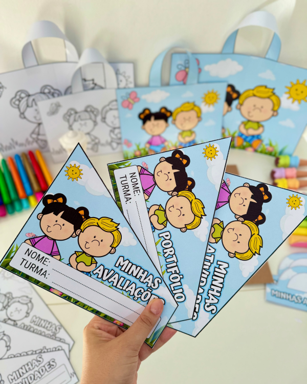 KIT CAPAS TEMA JARDIM - Imagem 6