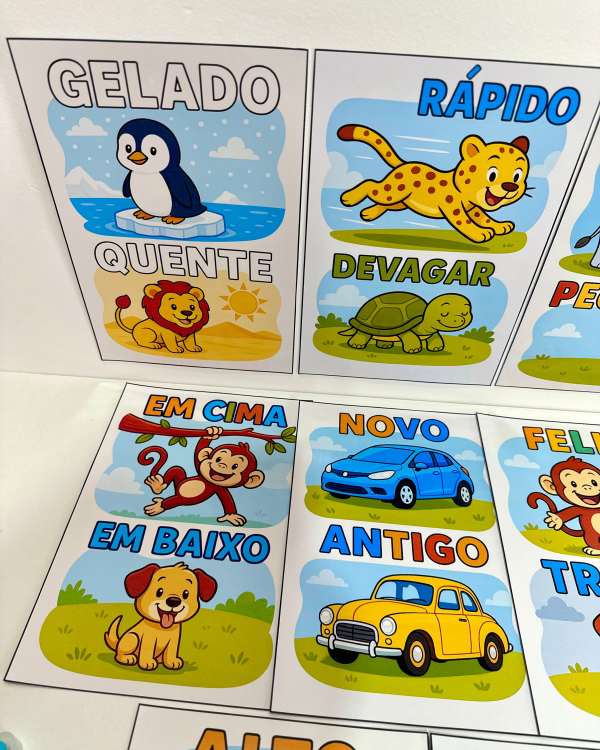 FICHAS CONCEITOS EDUCAÇÃO INFANTIL - Image 3
