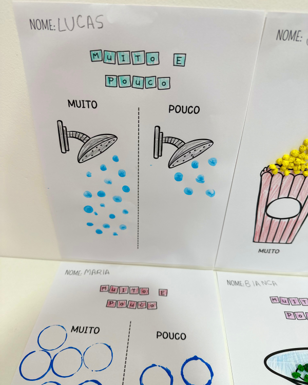 ATIVIDADES CONCEITO MUITO E POUCO - Image 8