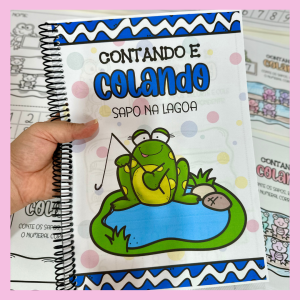 CONTANDO E COLANDO - SAPO NA LAGOA