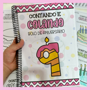 CONTANDO E COLANDO - BOLO DE ANIVERSÁRIO