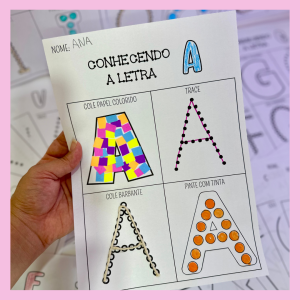 APOSTILA CONHECENDO A LETRA
