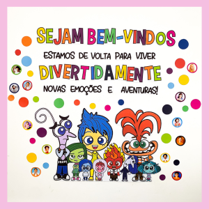 PAINEL VOLTA ÁS AULAS DIVERTIDAMENTE