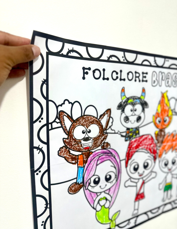 PAINEL PARA COLORIR FOLCLORE - Image 10