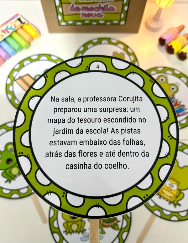 SACOLA DE HISTÓRIA - O SAPINHO DE MOCHILA NOVA - Image 3