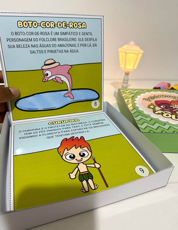 LIVRO NA CAIXA - PERSONAGENS DO FOLCLORE - Image 13
