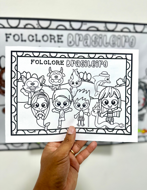 PAINEL PARA COLORIR FOLCLORE - Image 8