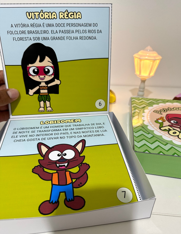 LIVRO NA CAIXA - PERSONAGENS DO FOLCLORE - Image 12