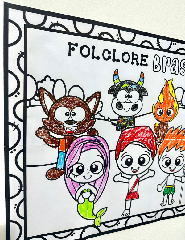 PAINEL PARA COLORIR FOLCLORE - Image 7