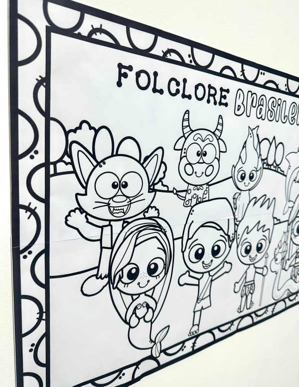 PAINEL PARA COLORIR FOLCLORE - Image 5