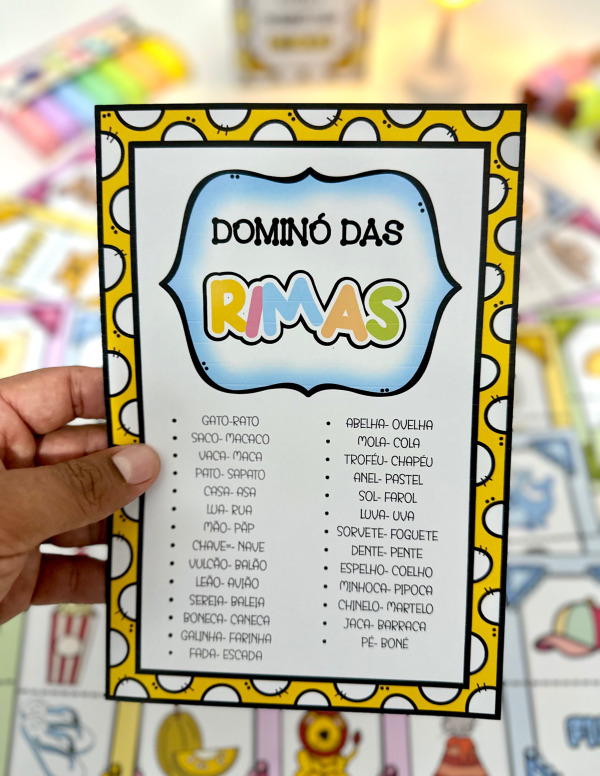 DOMINÓ DAS RIMAS - Image 7