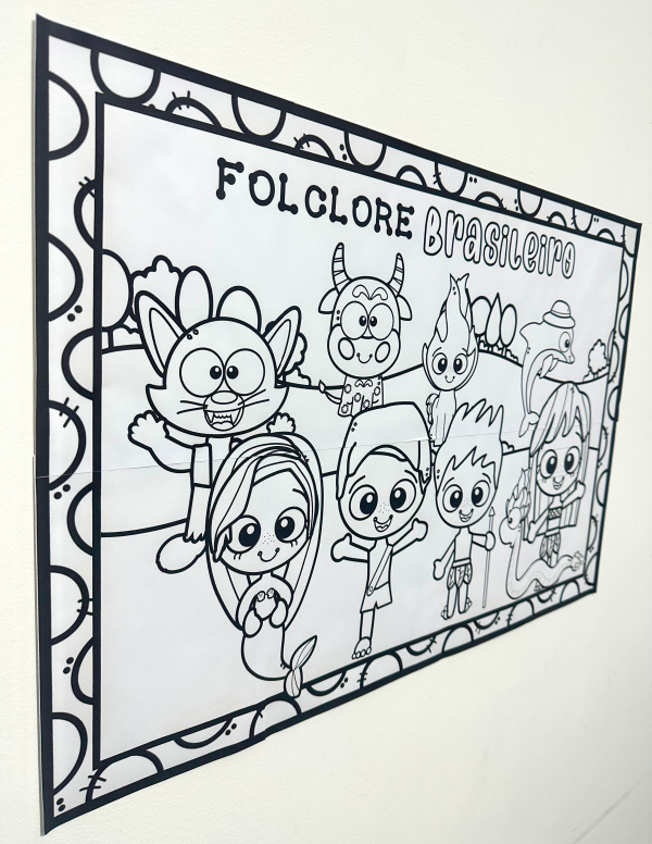 PAINEL PARA COLORIR FOLCLORE - Image 4