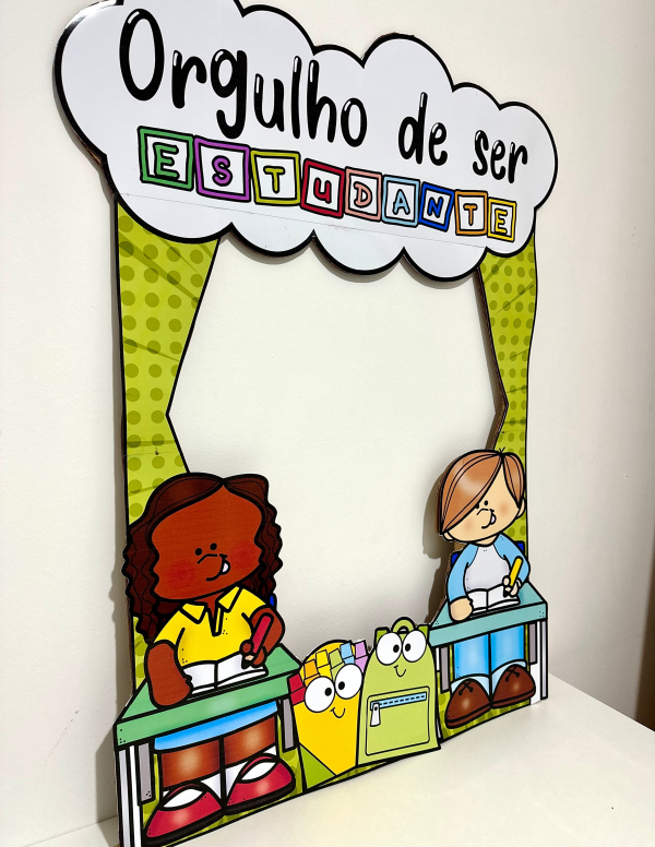 MOLDURA PARA FOTO DIA DO ESTUDANTE - Imagem 3
