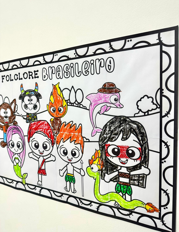 PAINEL PARA COLORIR FOLCLORE - Image 3
