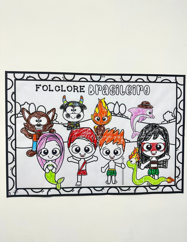 PAINEL PARA COLORIR FOLCLORE - Image 2